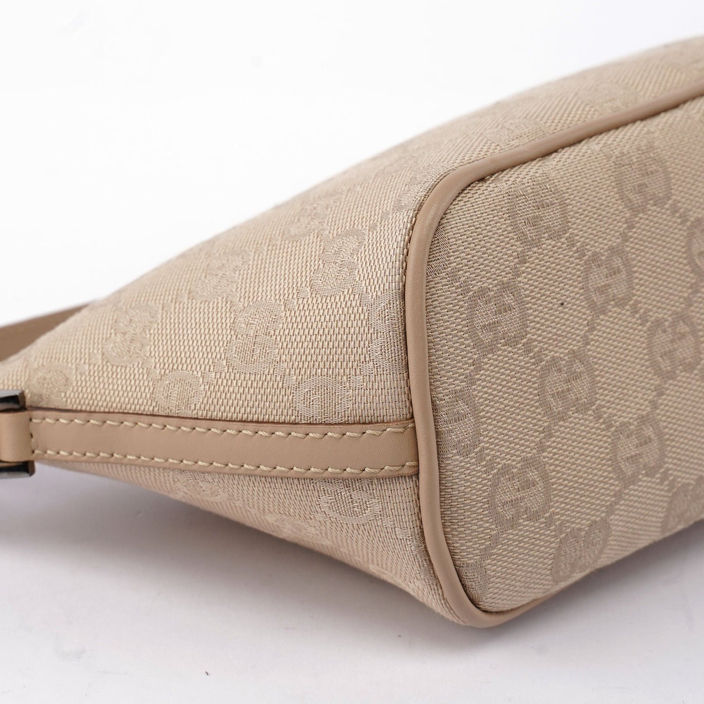 07198 Beige GG Boat Pochette