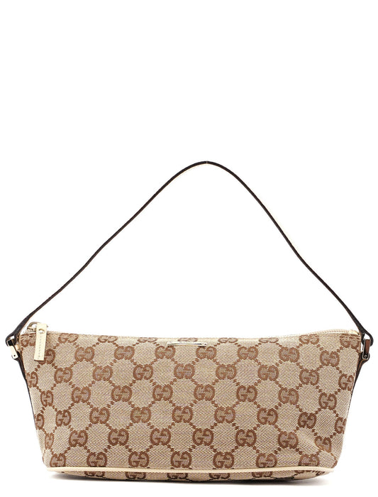 07198 Beige GG Boat Pochette