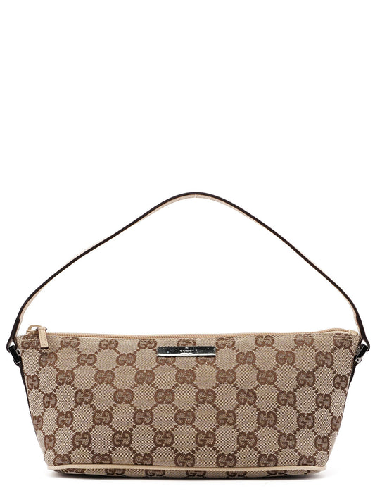07198 Beige GG Boat Pochette