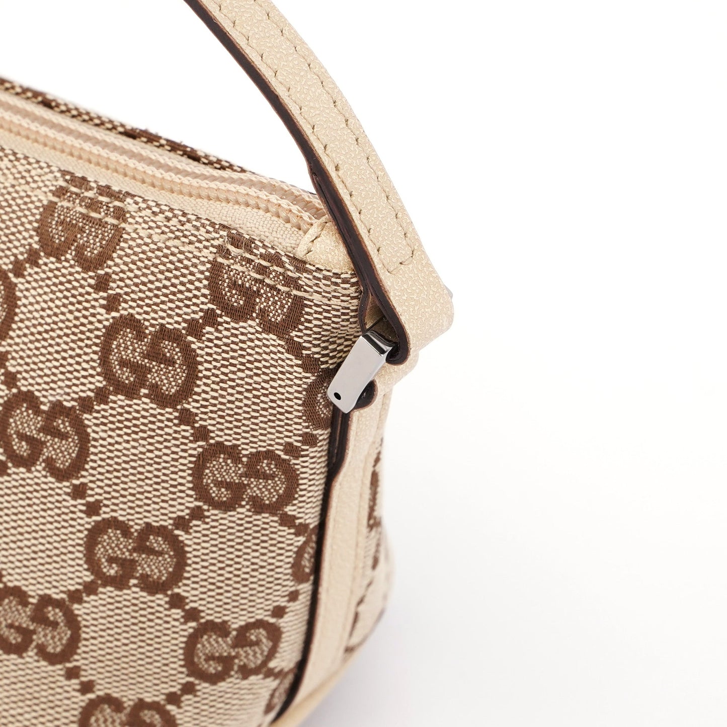 07198 Beige GG Boat Pochette