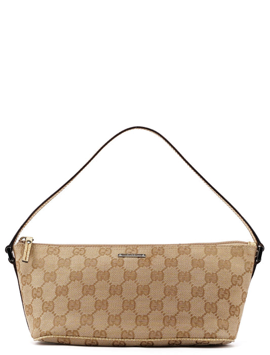 07198 Beige GG Boat Pochette