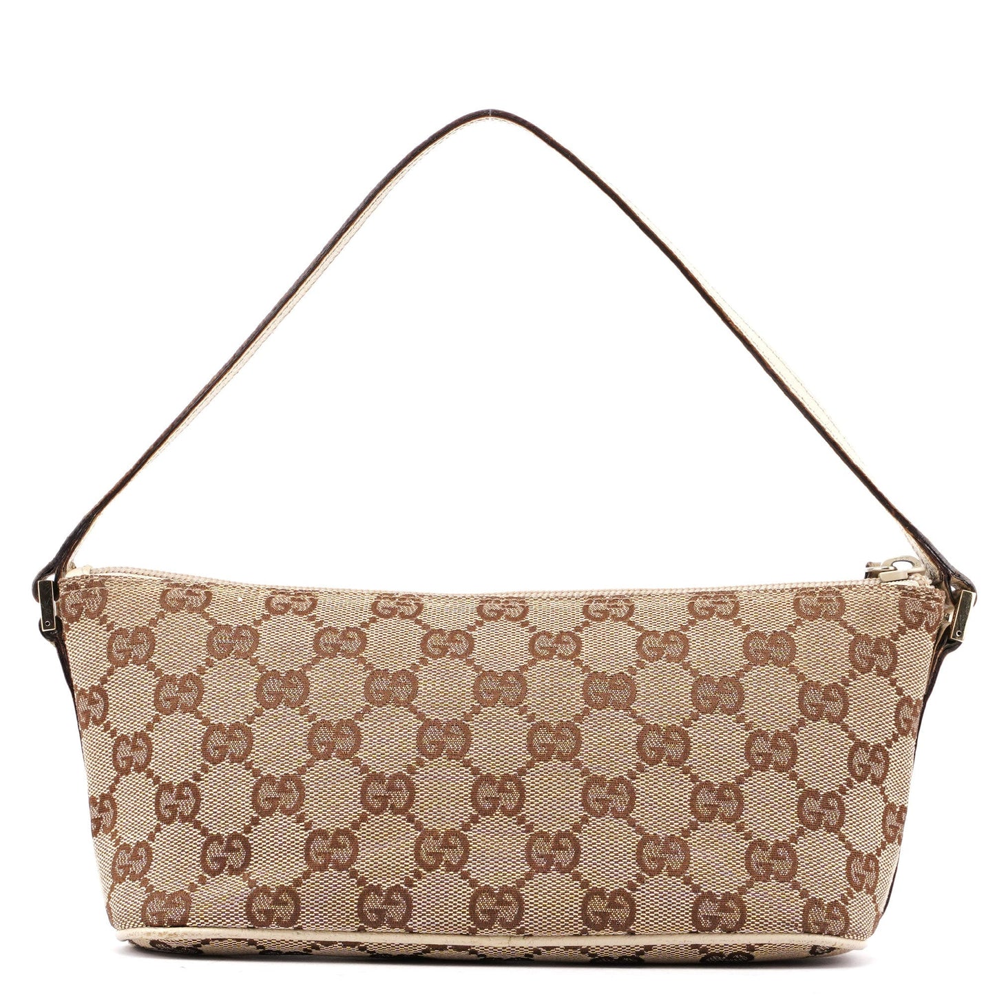 07198 Beige GG Boat Pochette