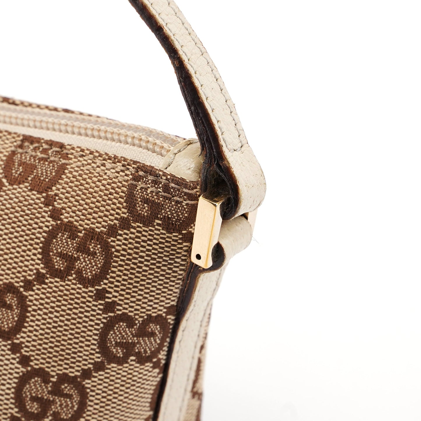 07198 Beige GG Boat Pochette