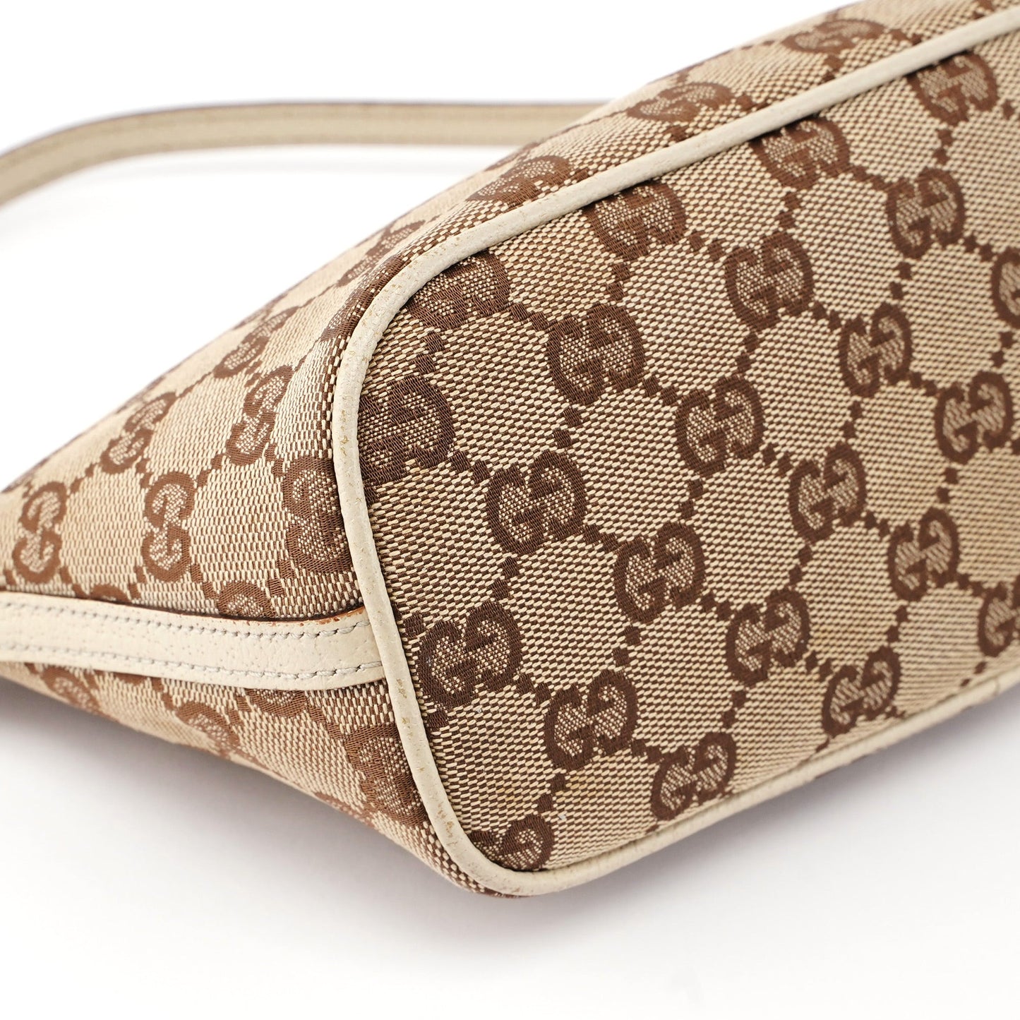 07198 Beige GG Boat Pochette