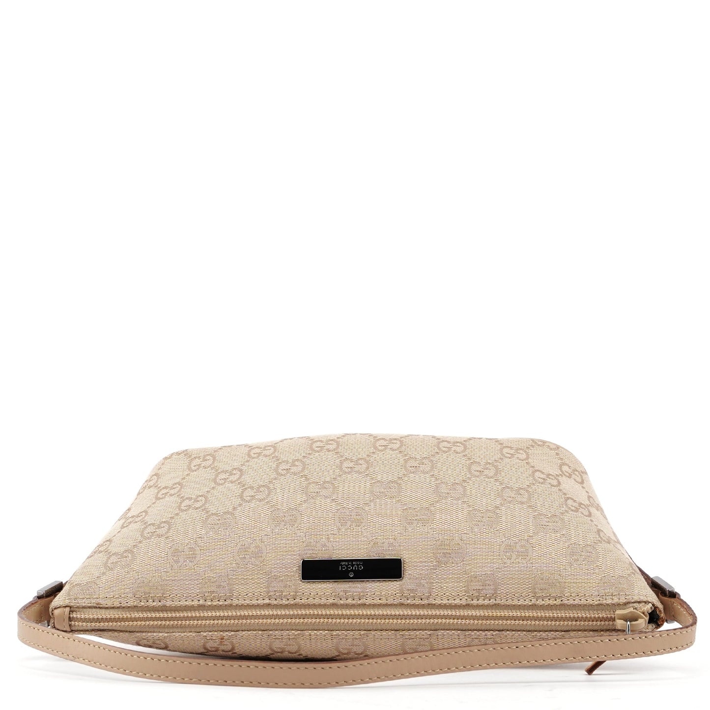 07198 Beige GG Boat Pochette
