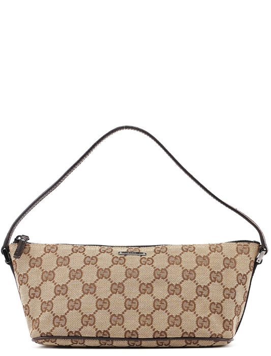 07198 Beige GG Boat Pochette