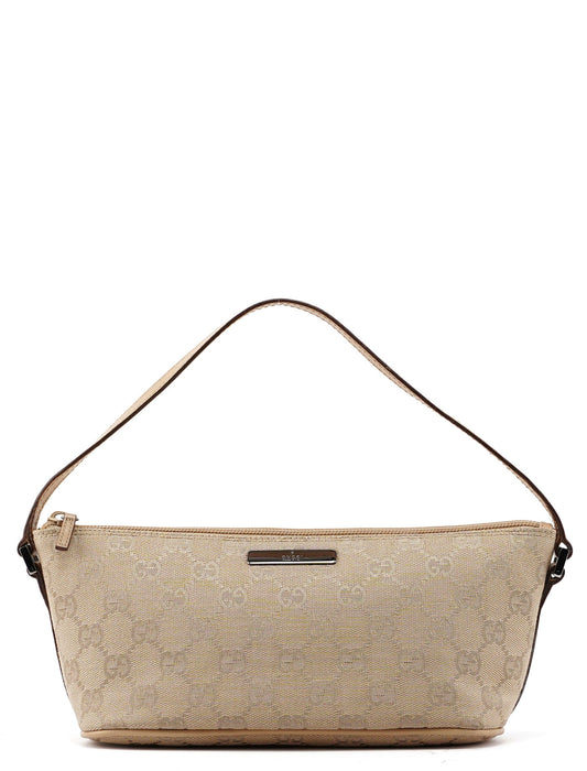07198 Beige GG Boat Pochette