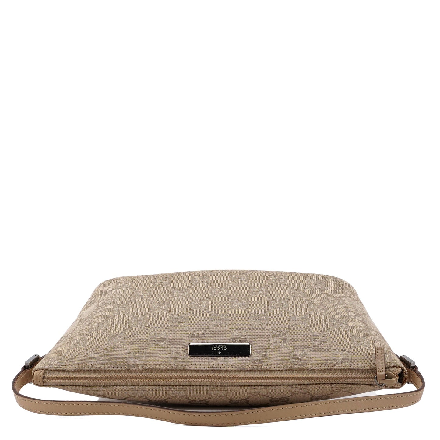 07198 Beige GG Boat Pochette