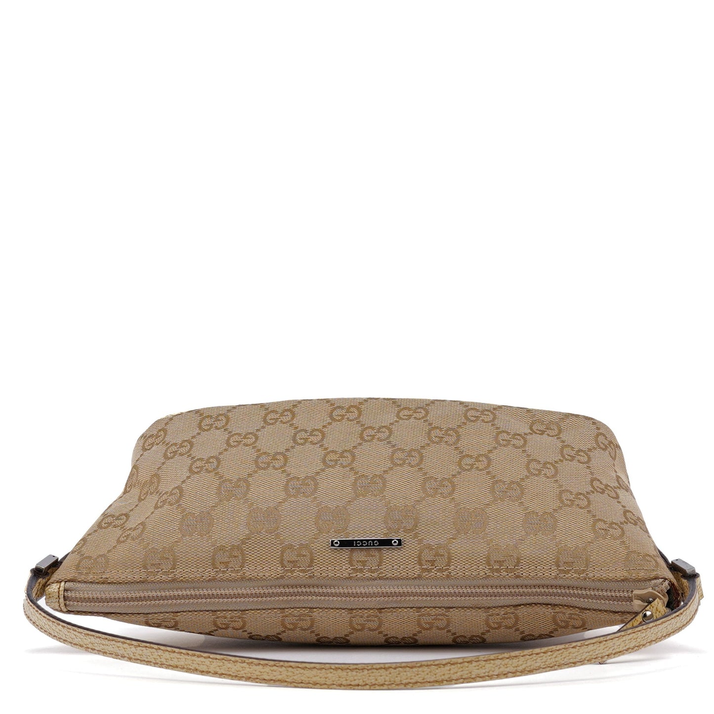 07198 Beige GG Boat Pochette