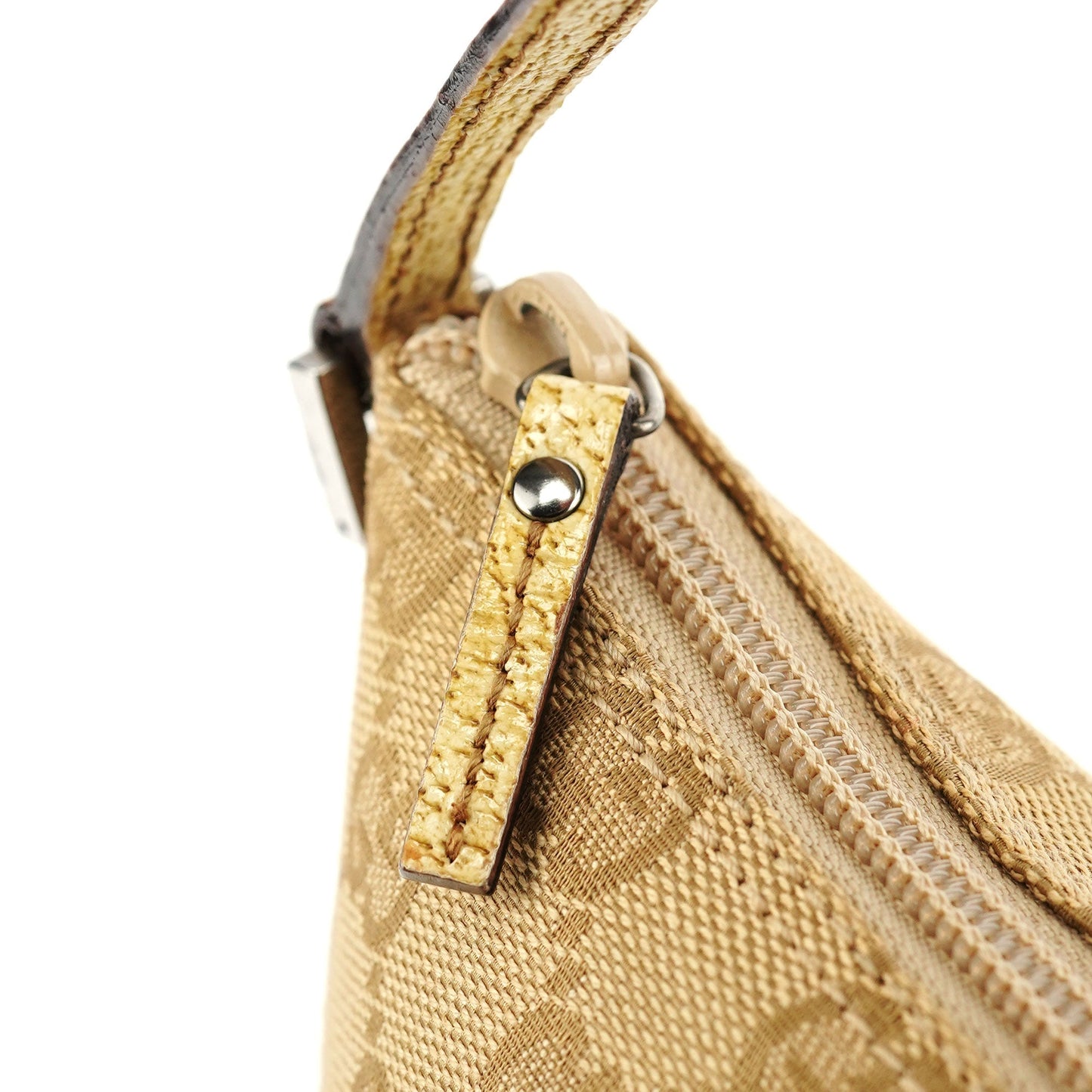 07198 Beige GG Boat Pochette