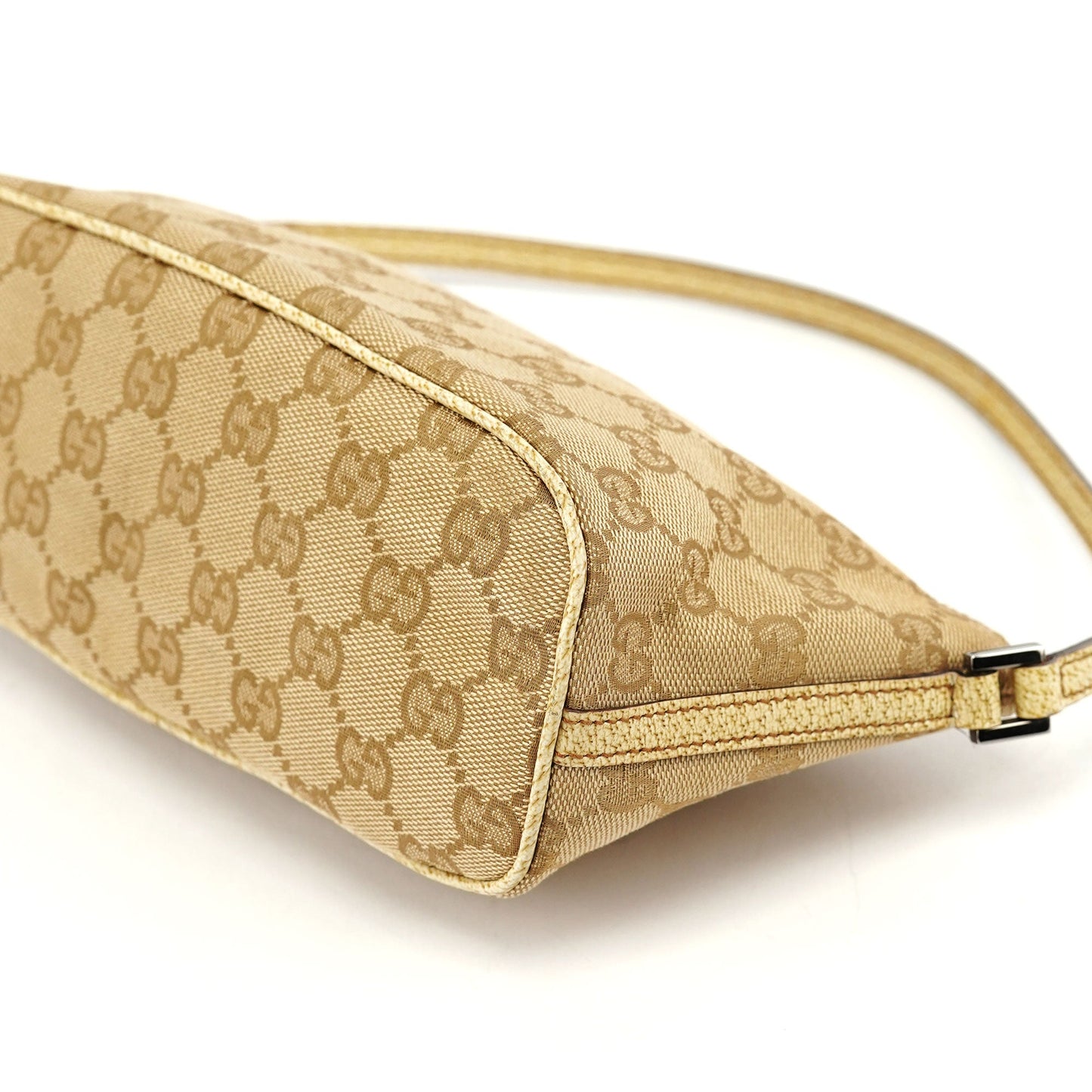 07198 Beige GG Boat Pochette