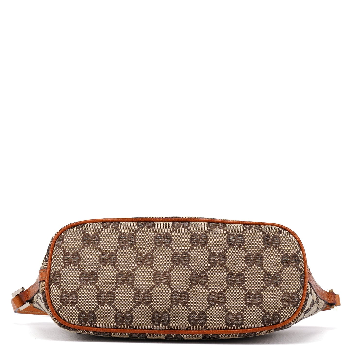07198 Beige Orange GG Boat Pochette