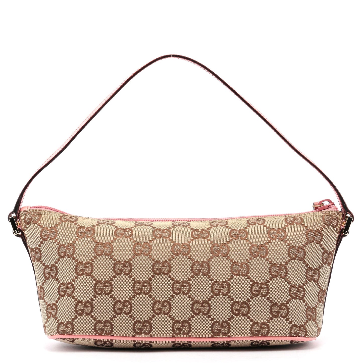07198 Beige Pink GG Boat Pochette
