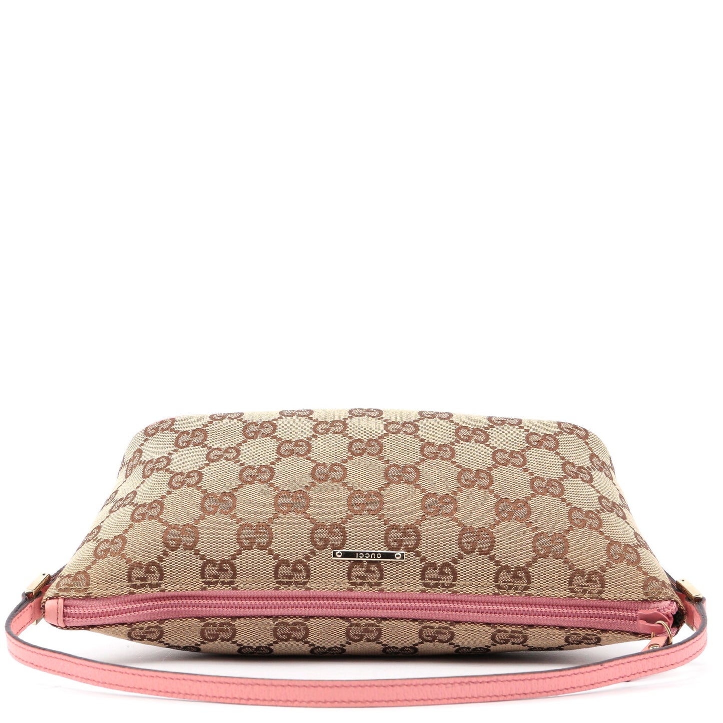 07198 Beige Pink GG Boat Pochette