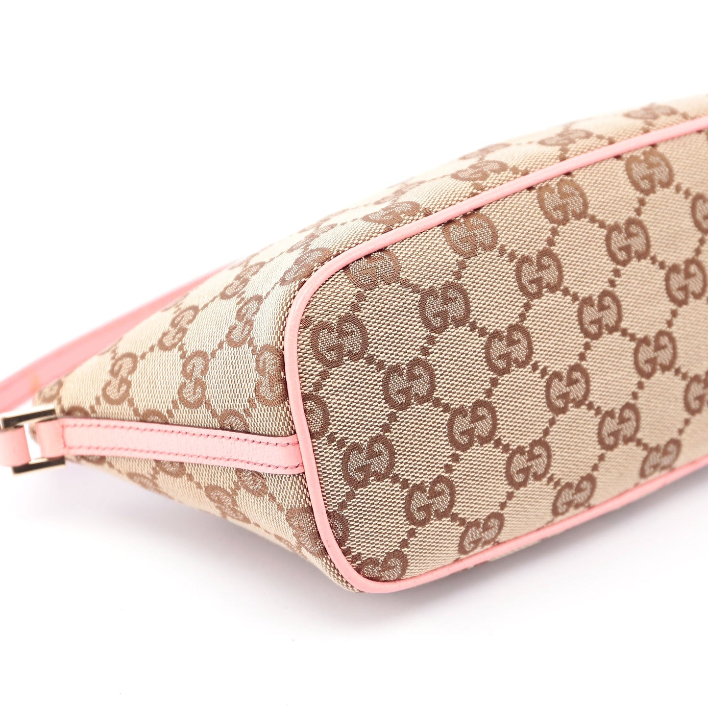 07198 Beige Pink GG Boat Pochette