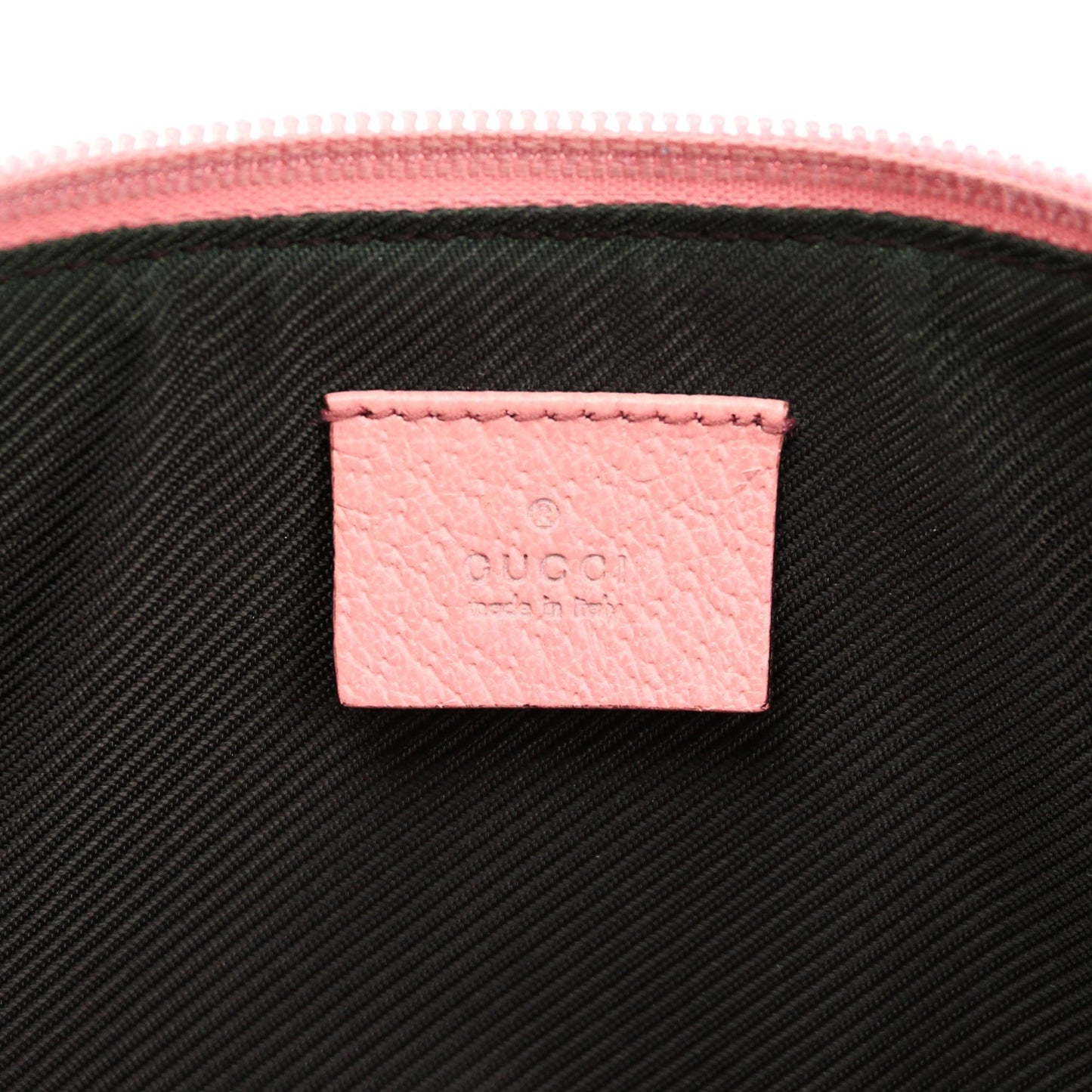 07198 Beige Pink GG Boat Pochette