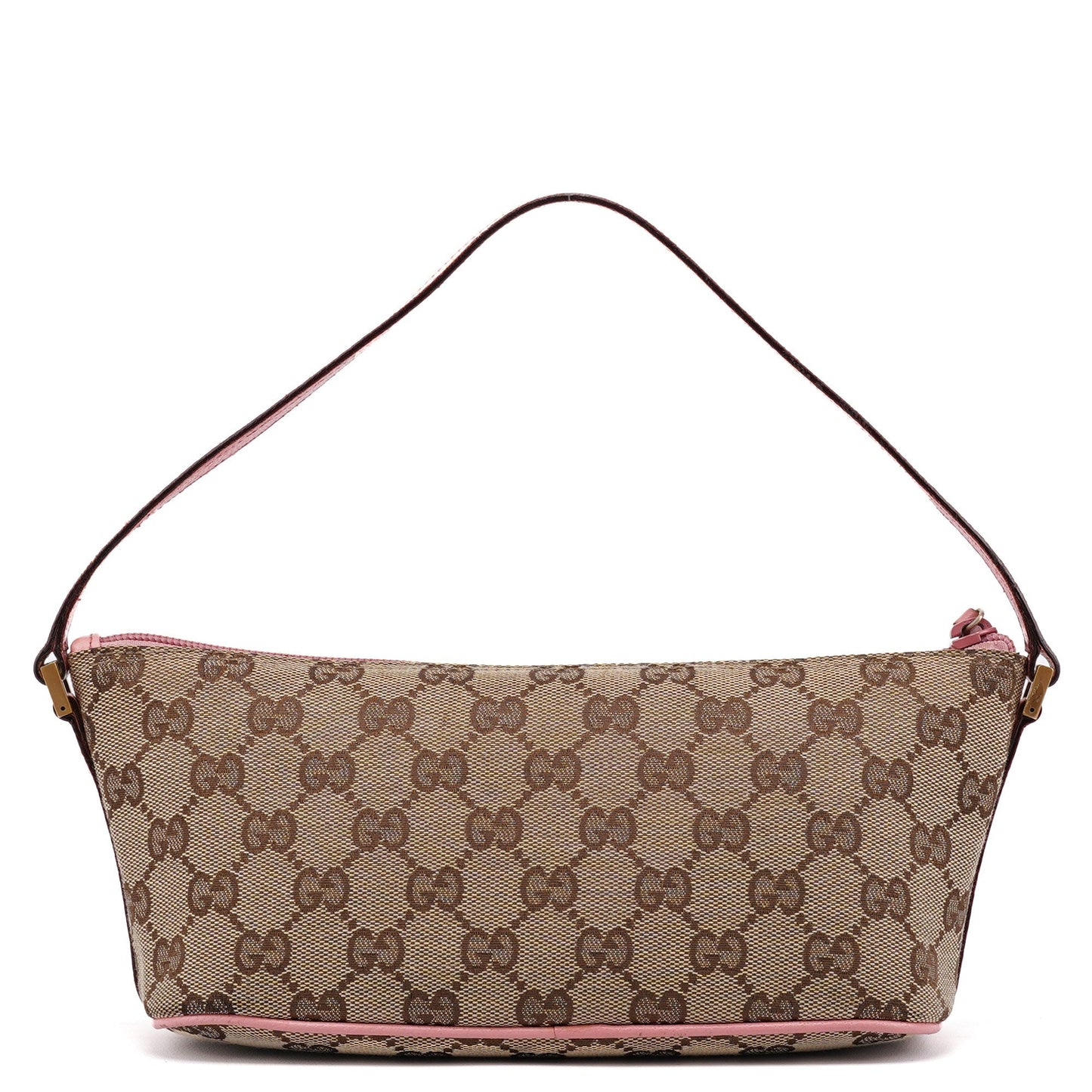 07198 Beige Pink GG Boat Pochette