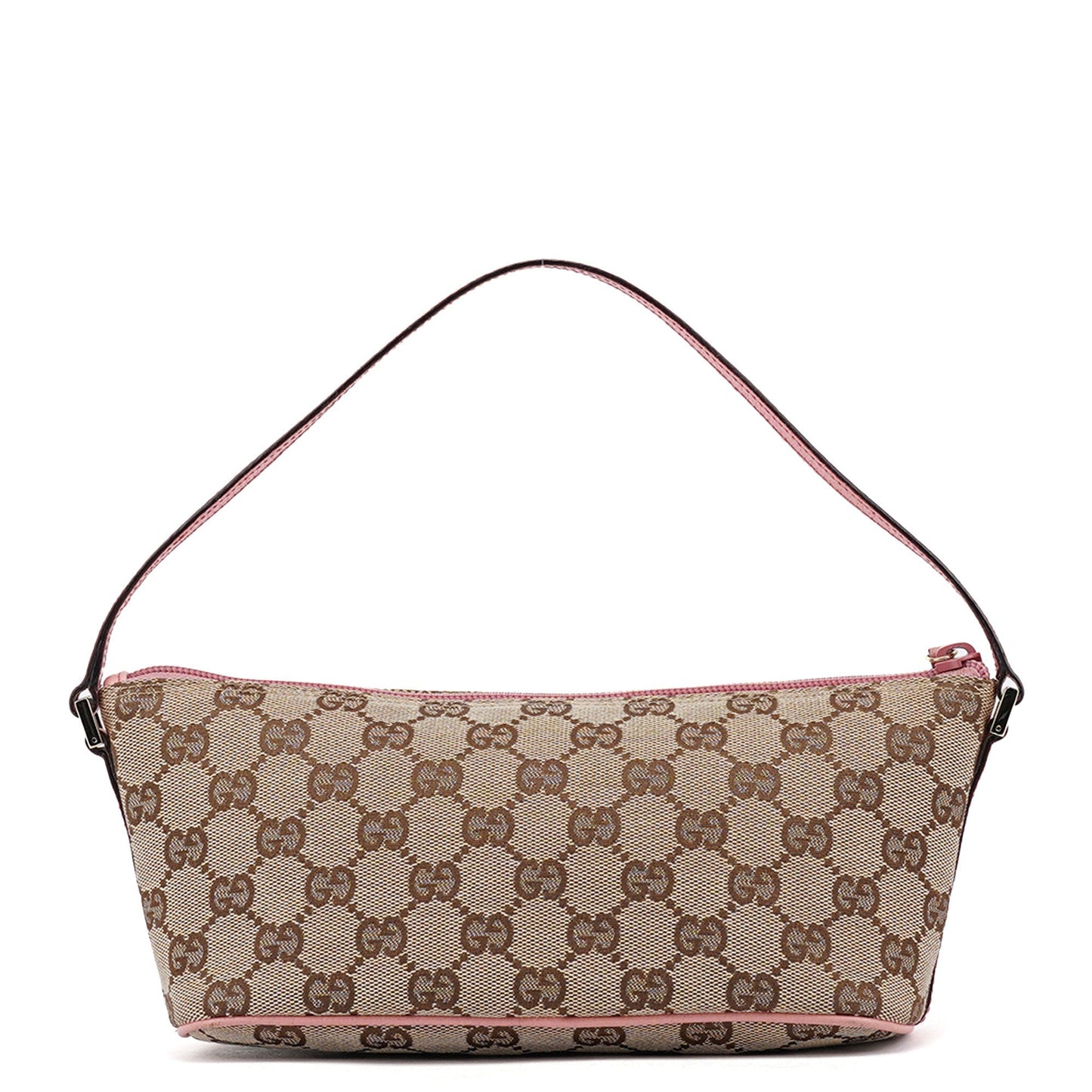 07198 Beige Pink GG Boat Pochette