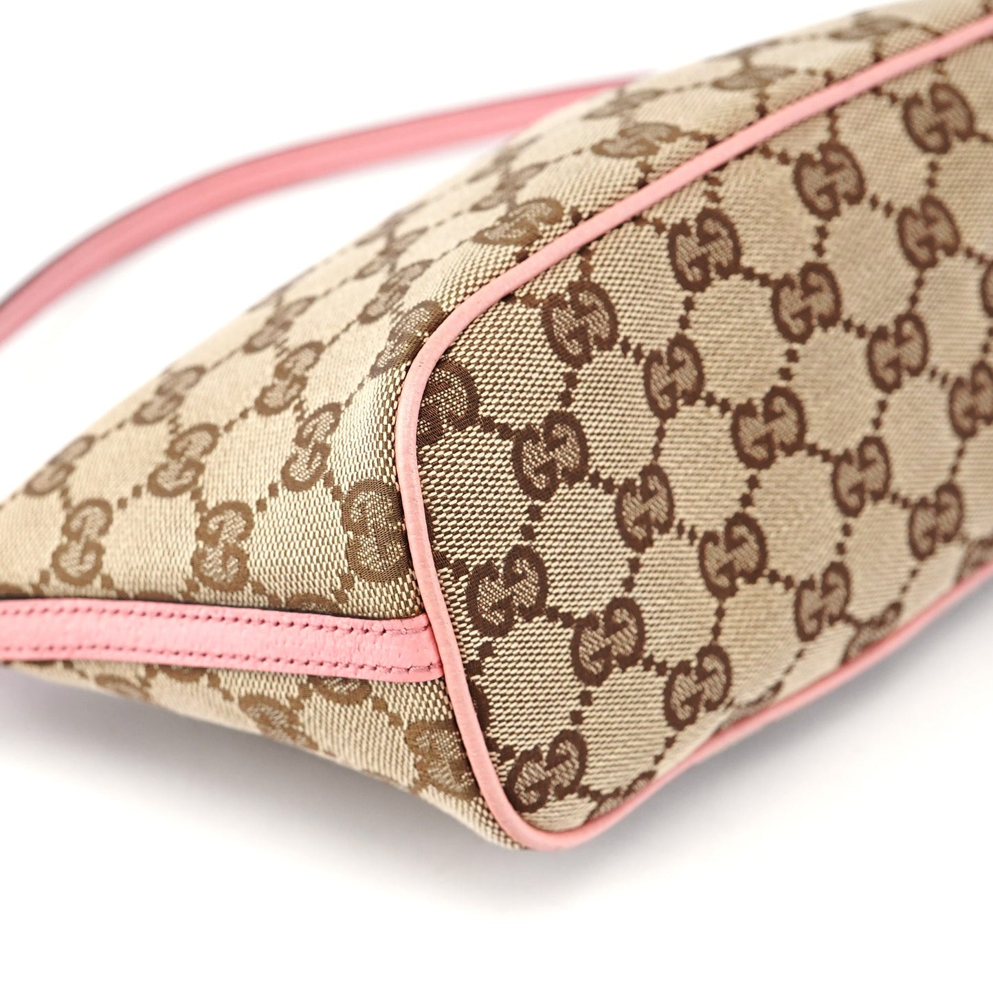 07198 Beige Pink GG Boat Pochette