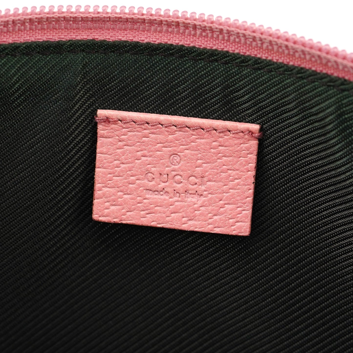 07198 Beige Pink GG Boat Pochette