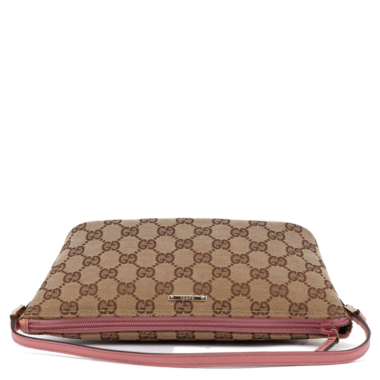 07198 Beige Pink GG Boat Pochette