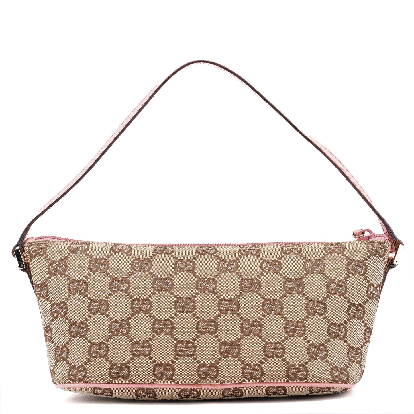 07198 Beige Pink GG Boat Pochette