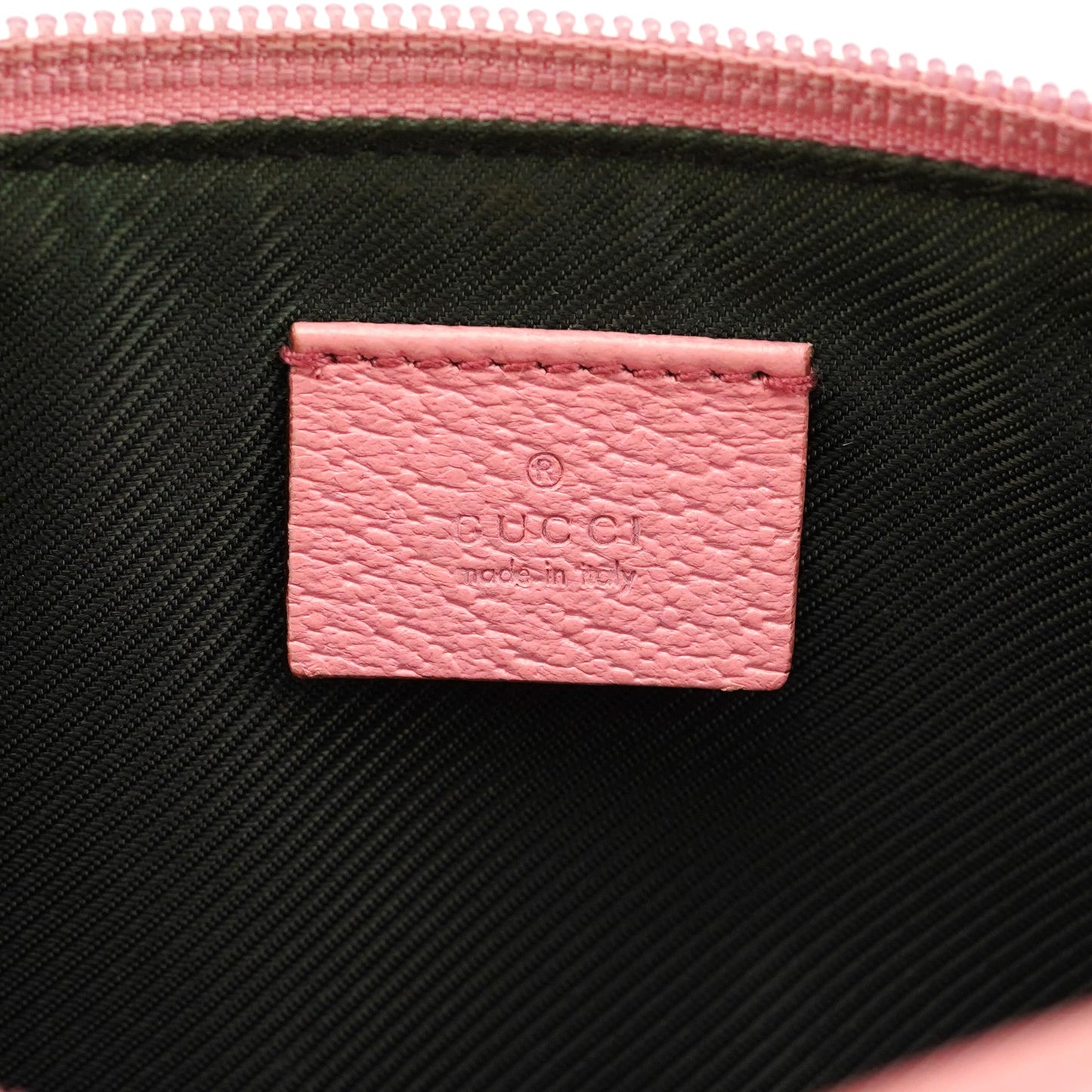 07198 Beige Pink GG Boat Pochette