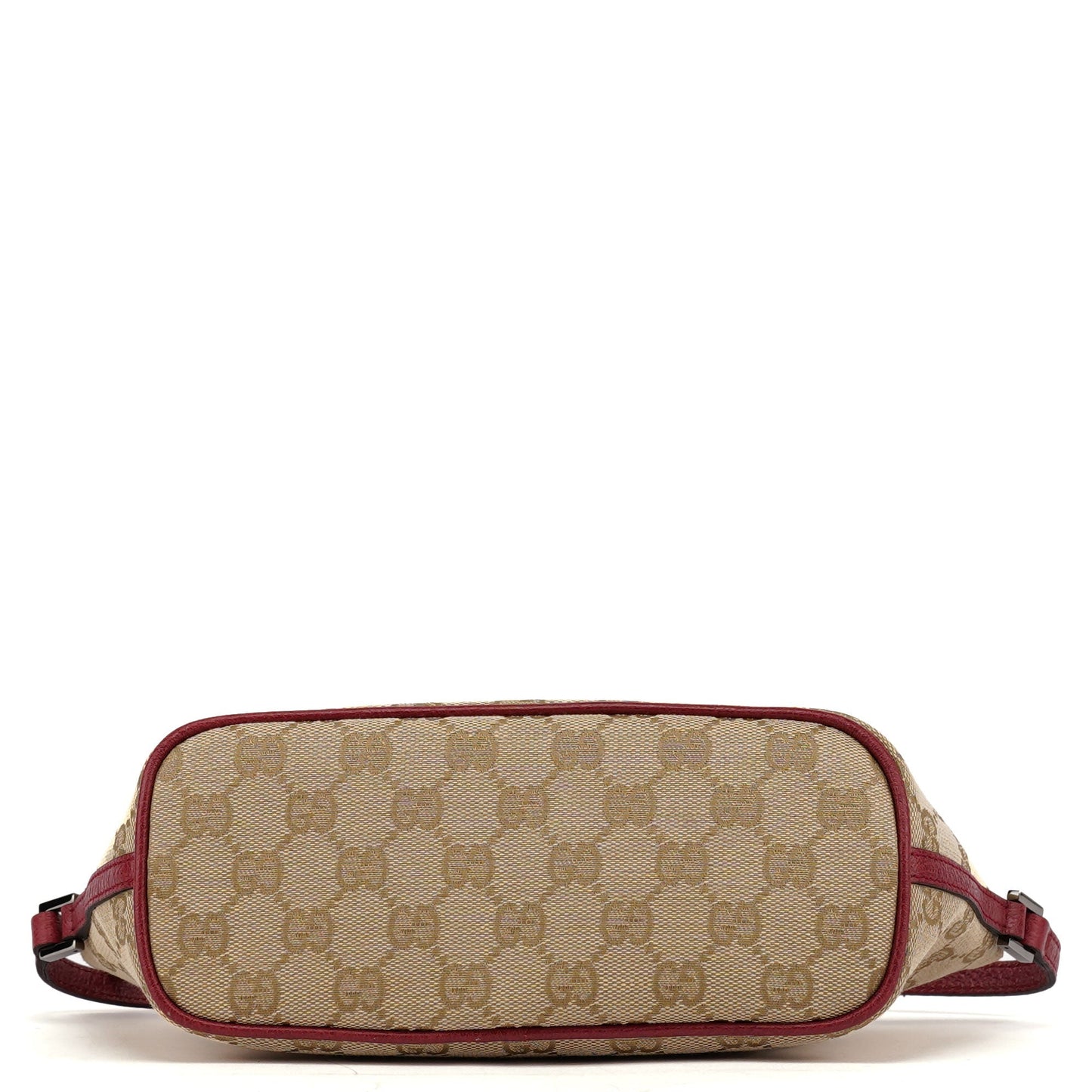 07198 Beige Red GG Boat Pochette