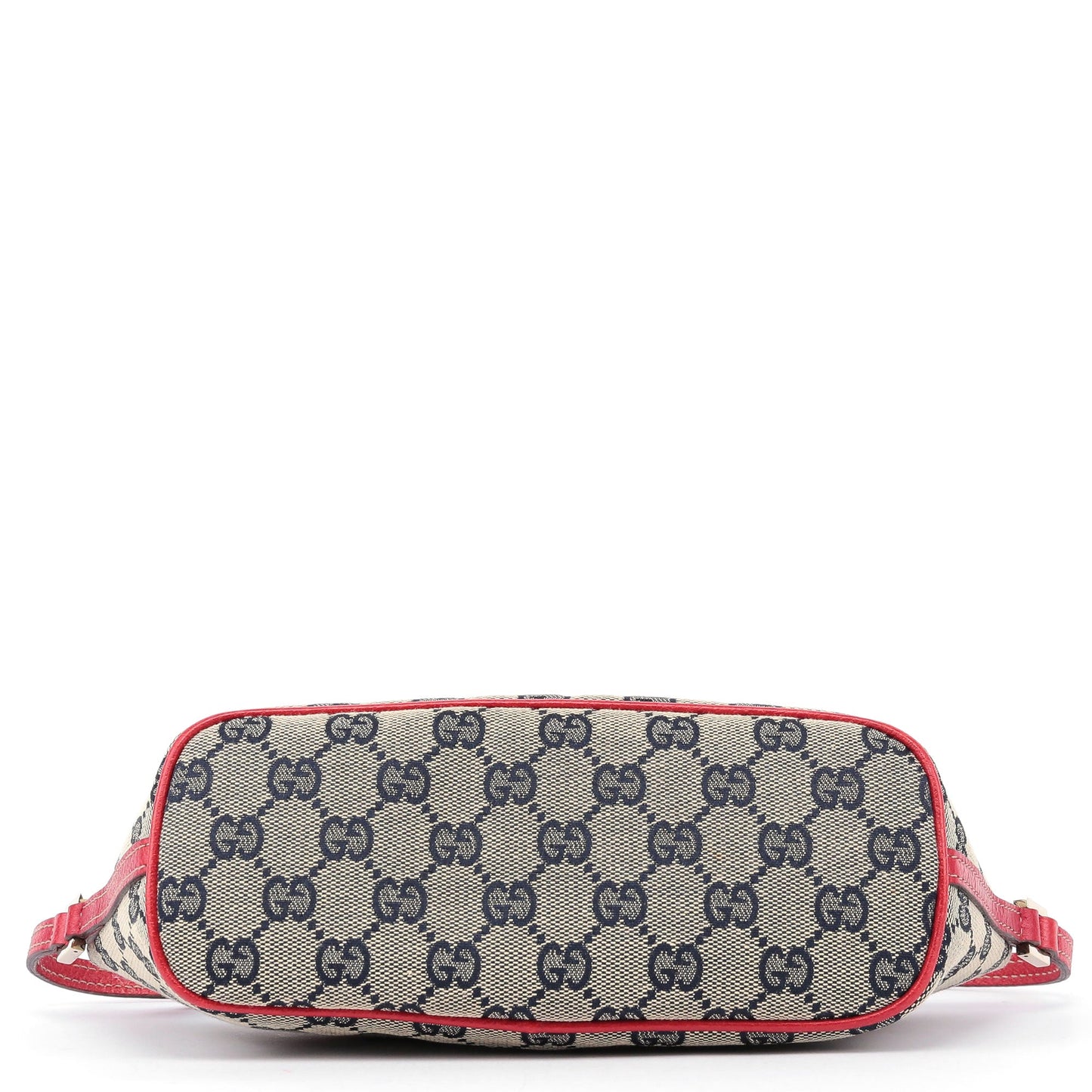 07198 Beige Red GG Boat Pochette