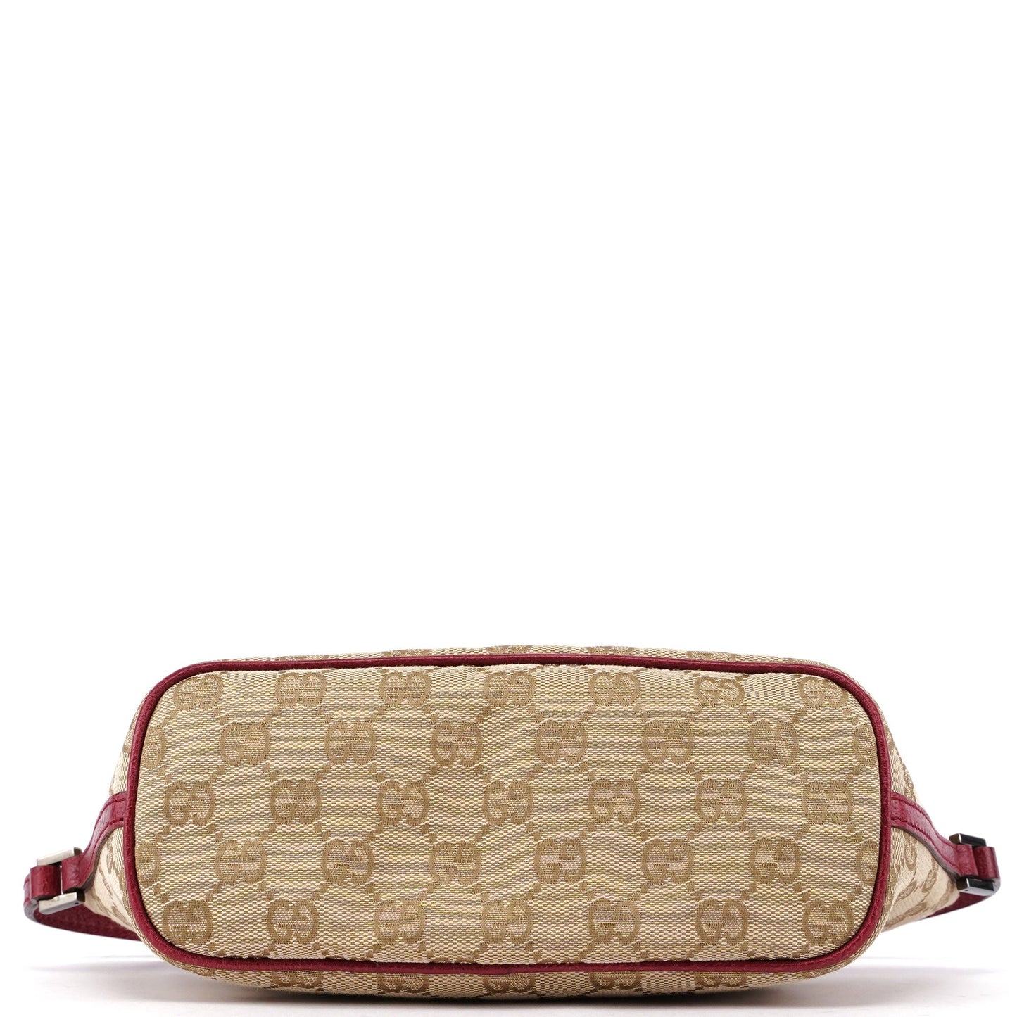07198 Beige Red GG Boat Pochette