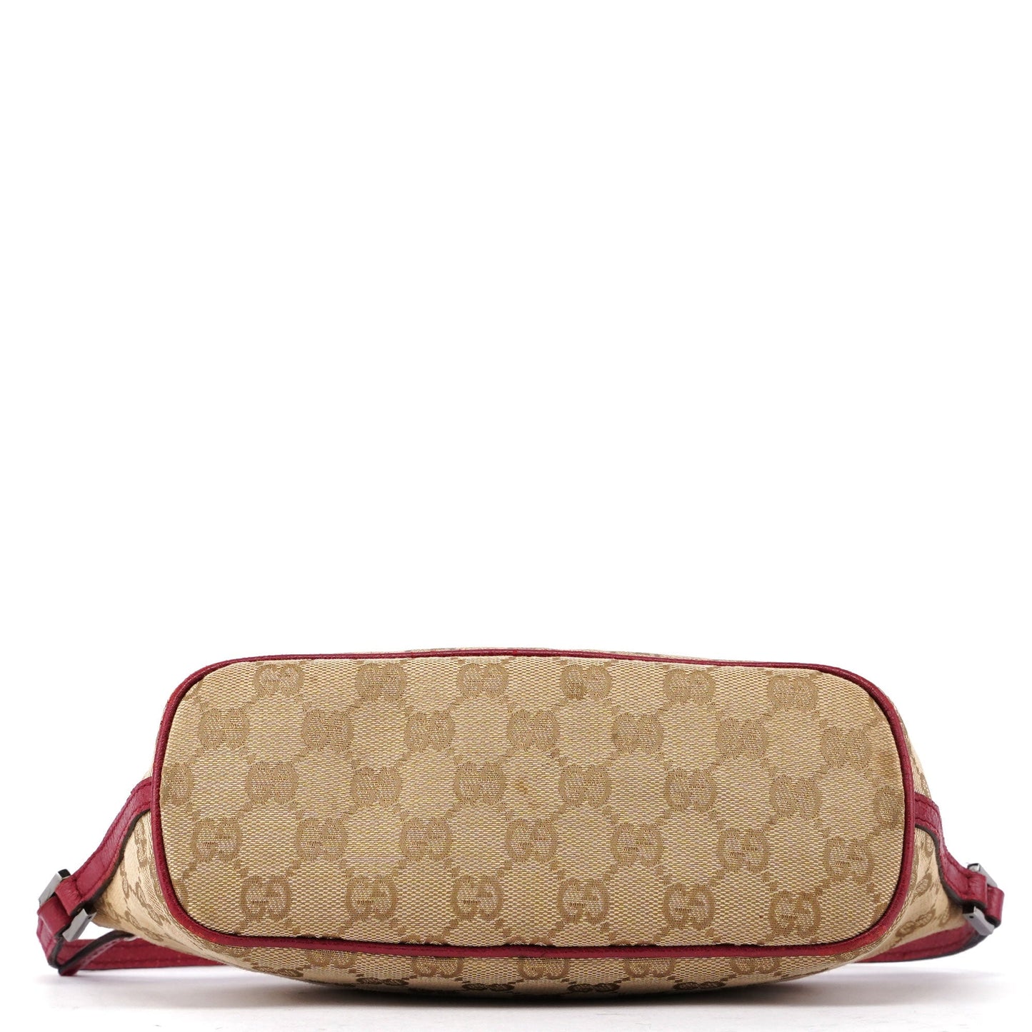 07198 Beige Red GG Boat Pochette