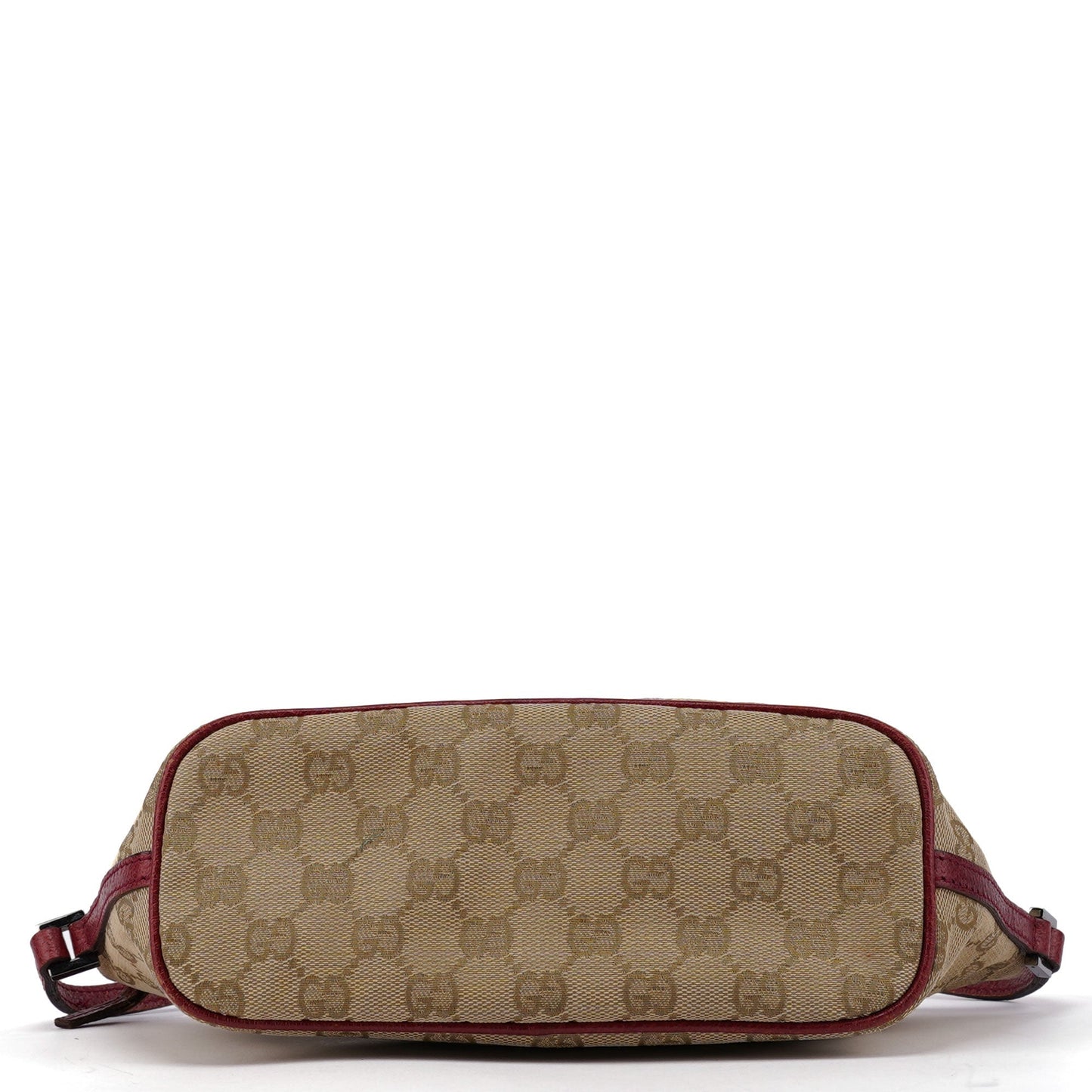 07198 Beige Red GG Boat Pochette