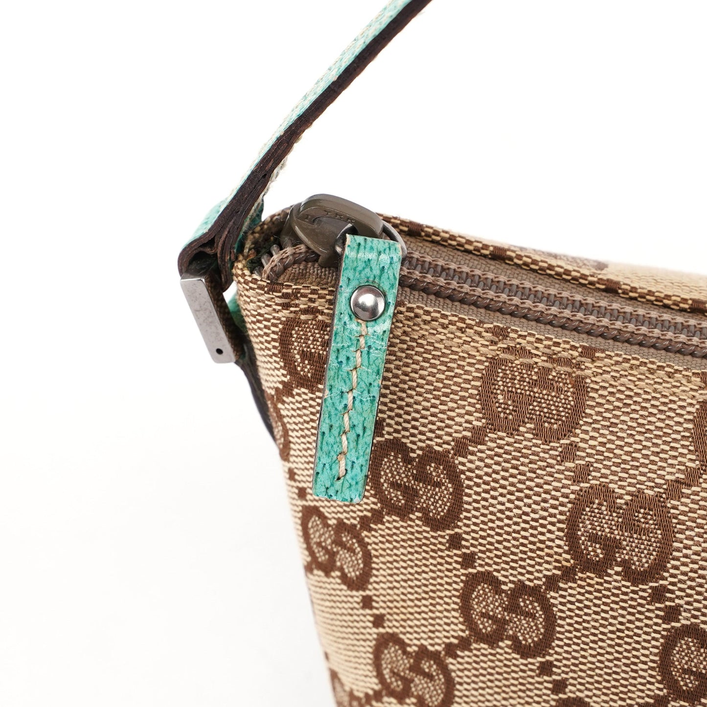 07198 Beige Turquoise GG Boat