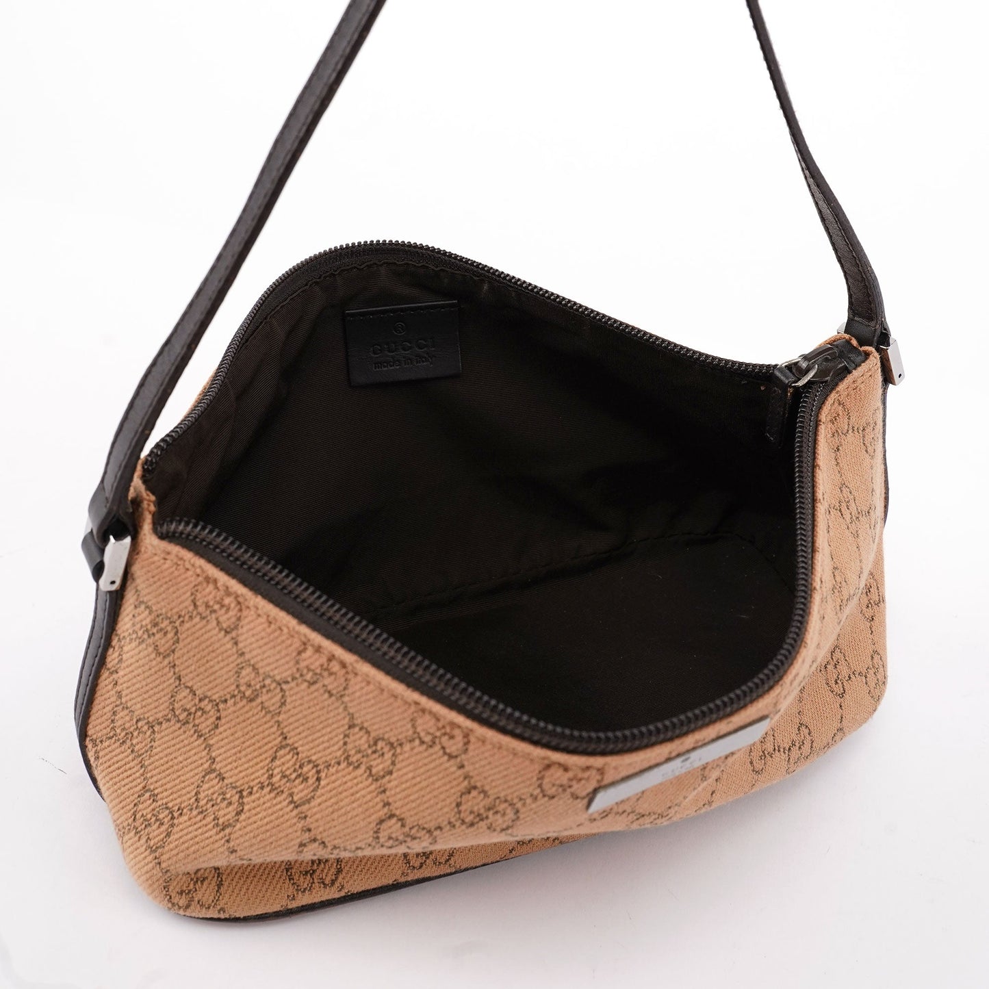 07198 Beige Wool GG Boat