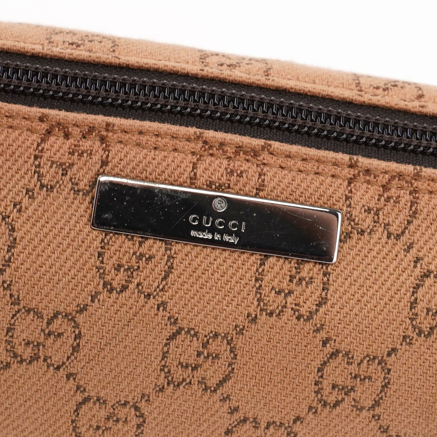 07198 Beige Wool GG Boat