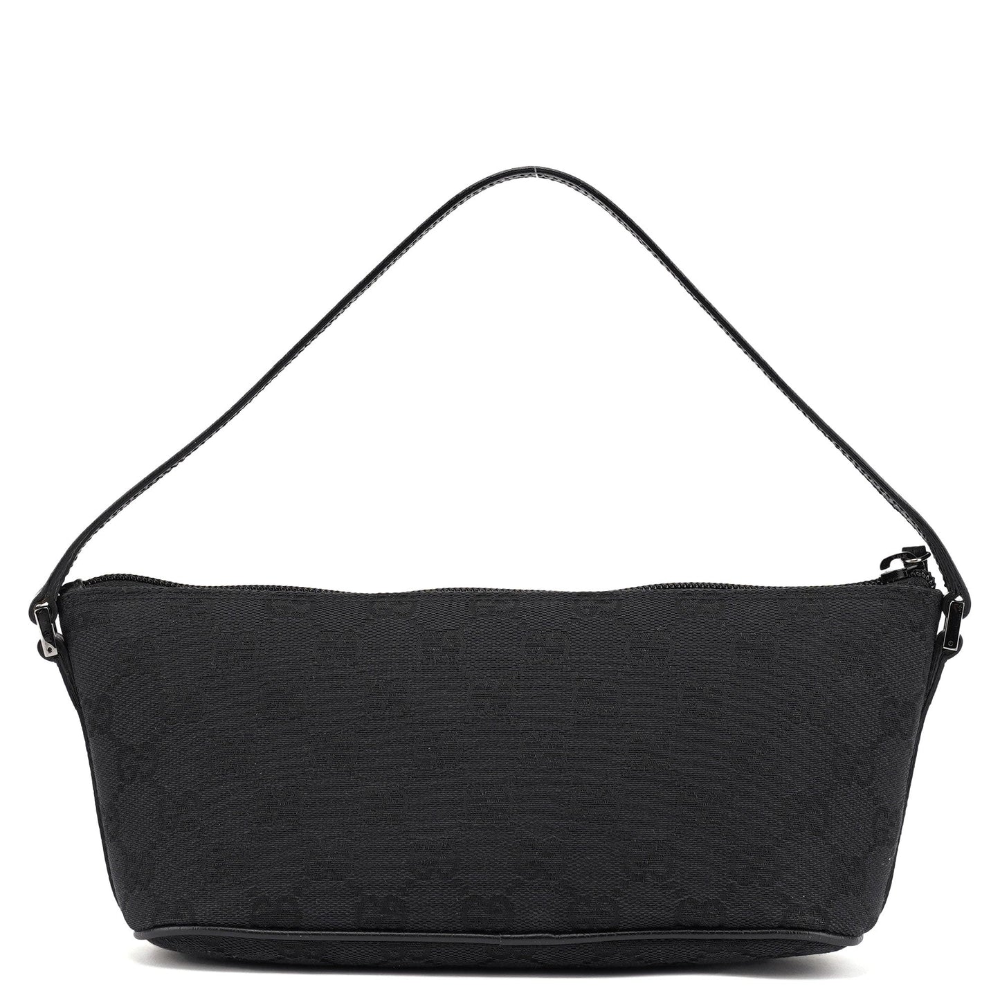 07198 Black GG Boat Pochette