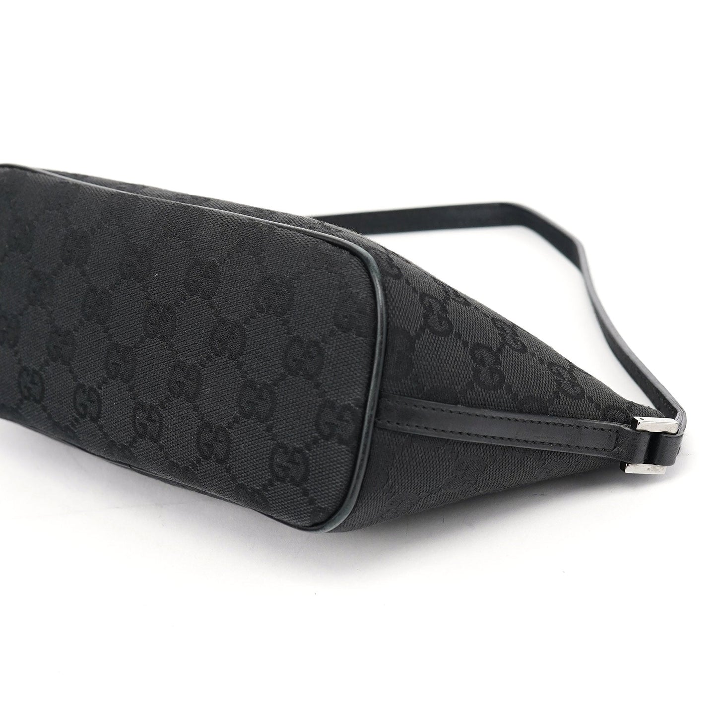 07198 Black GG Boat Pochette