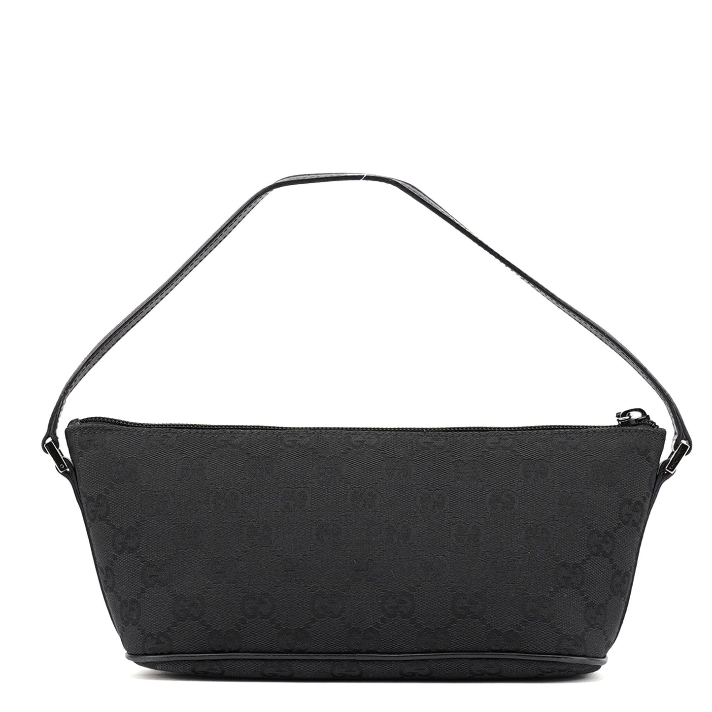 07198 Black GG Boat Pochette