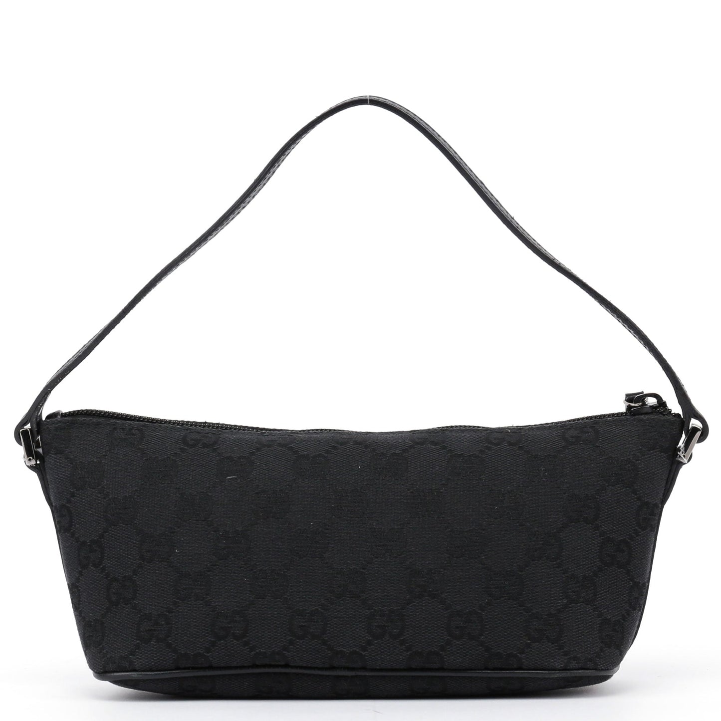 07198 Black GG Boat Pochette