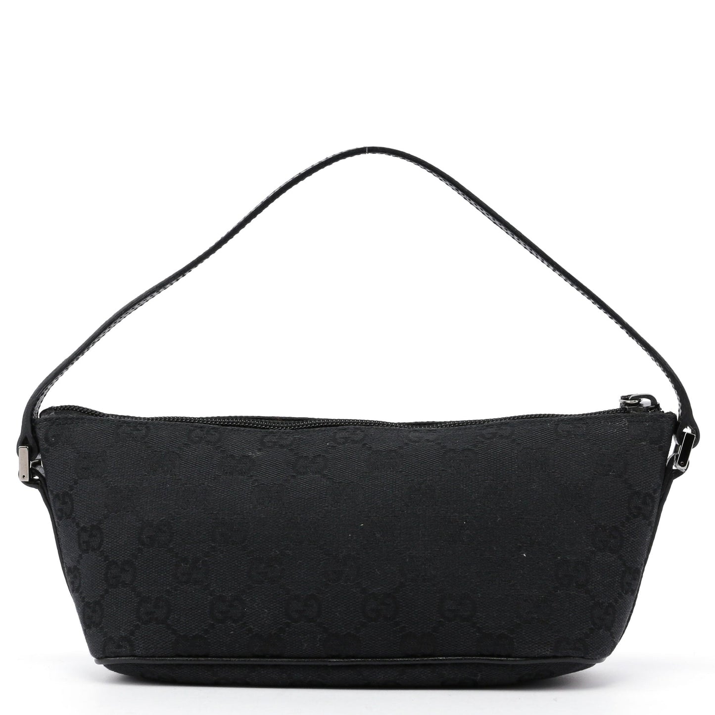 07198 Black GG Boat Pochette