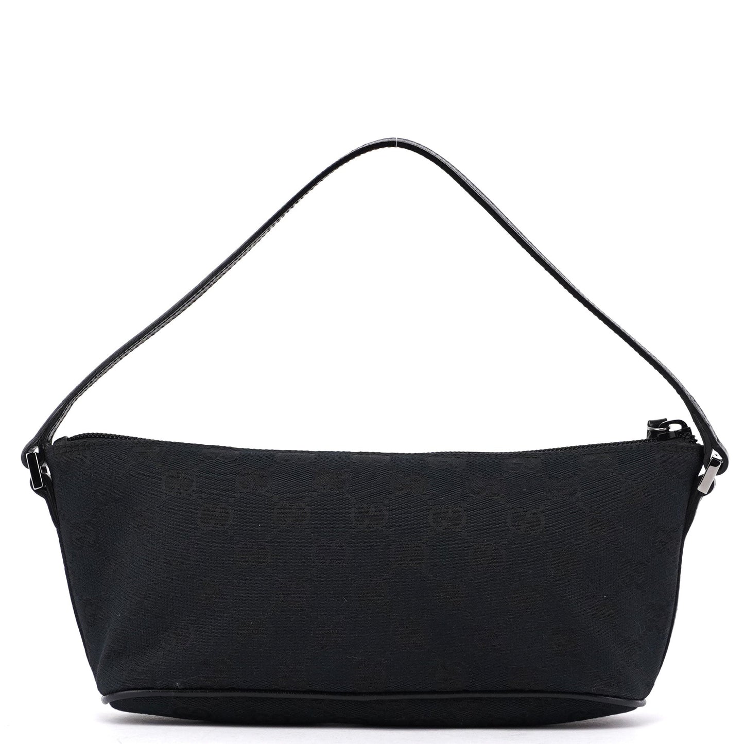 07198 Black GG Boat Pochette