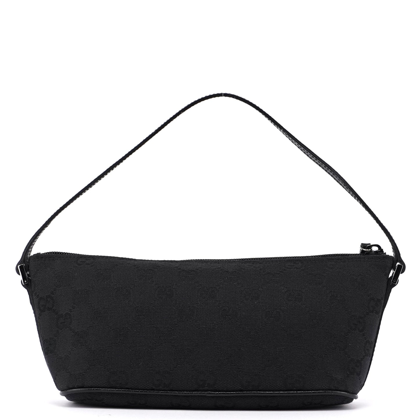 07198 Black GG Boat Pochette