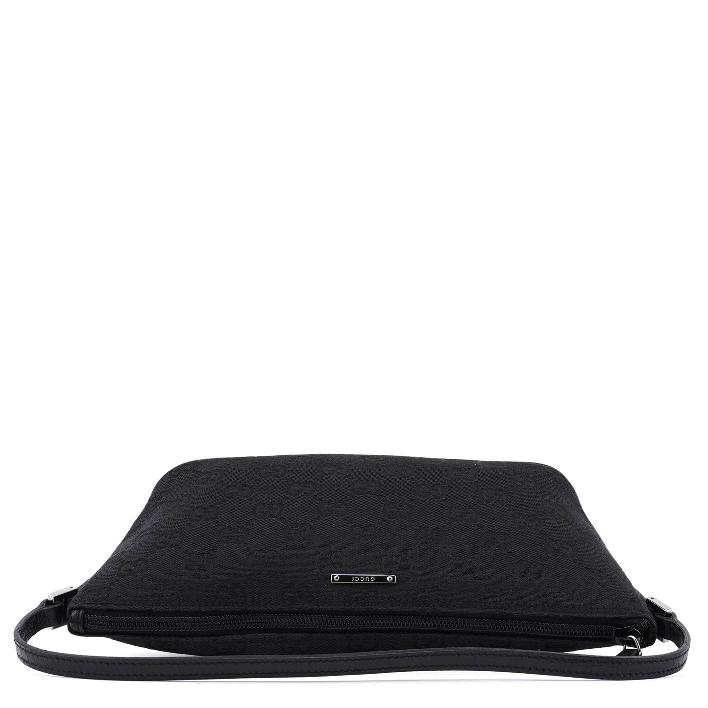 07198 Black GG Boat Pochette