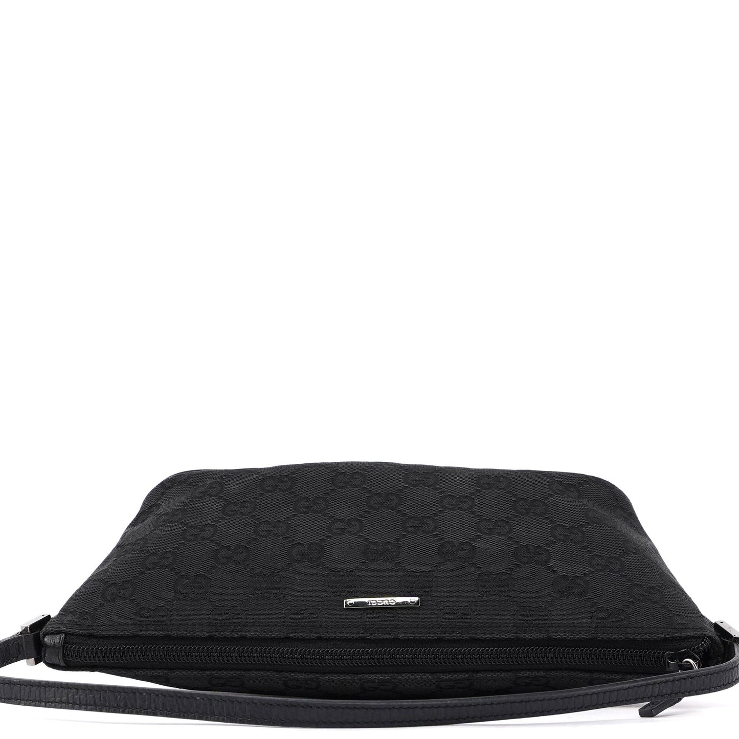 07198 Black GG Boat Pochette