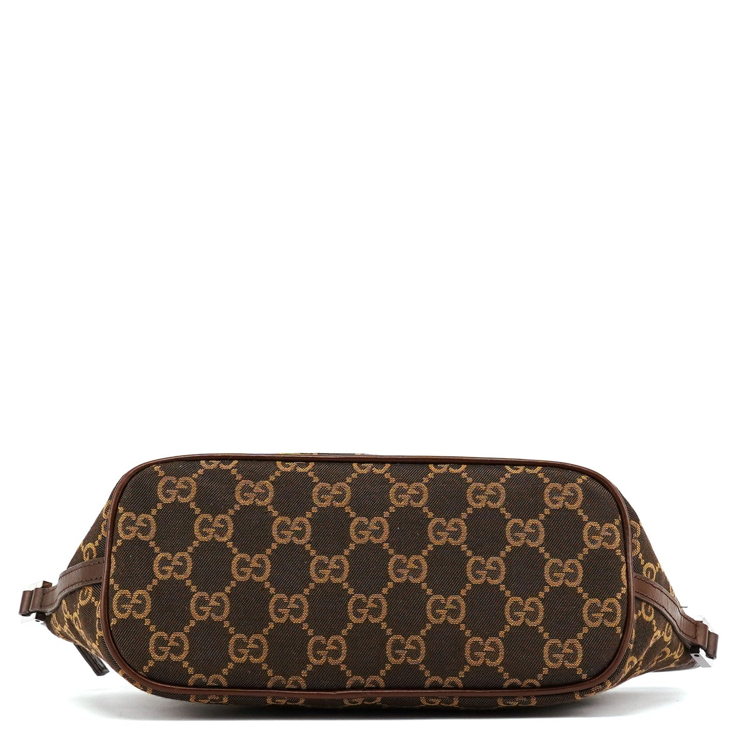 07198 Brown GG Boat Pochette