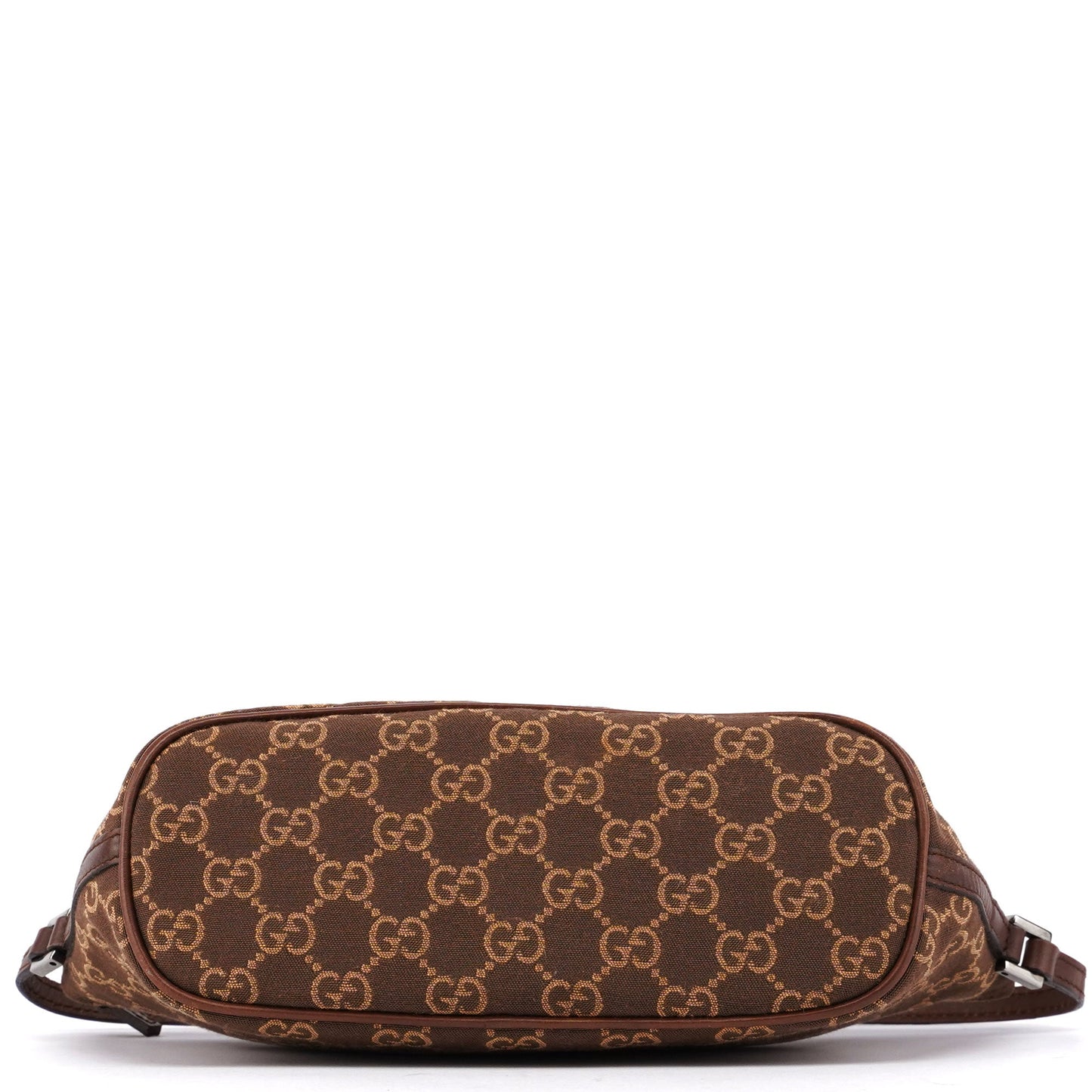 07198 Brown GG Boat Pochette