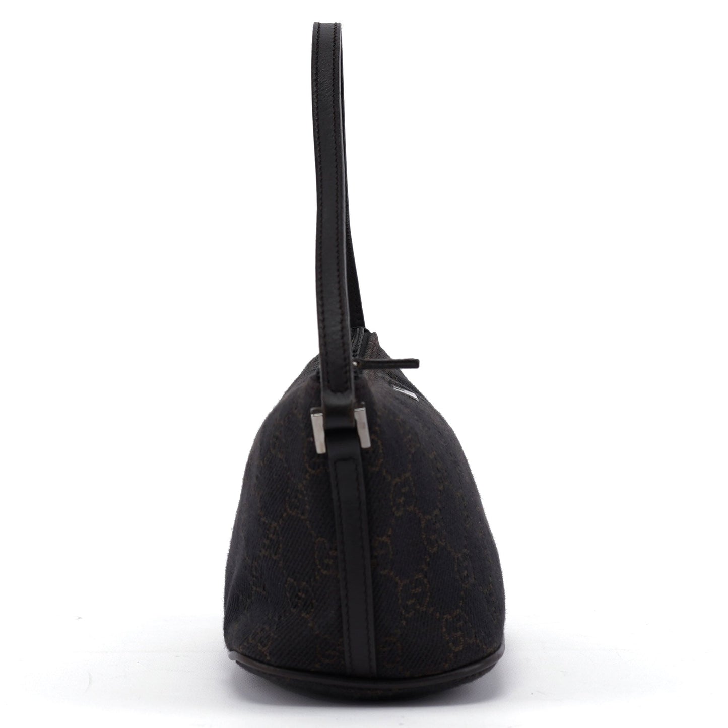 07198 Brown GG Boat Pochette