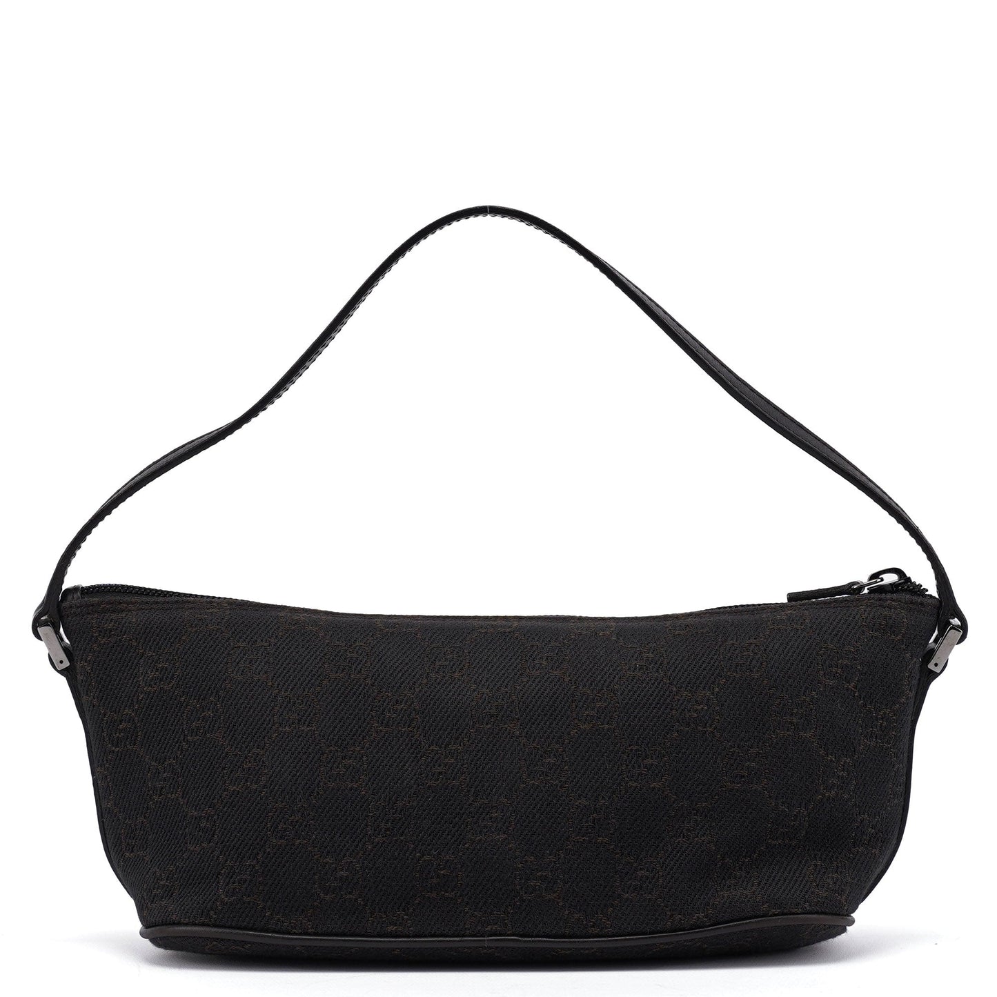 07198 Brown GG Boat Pochette