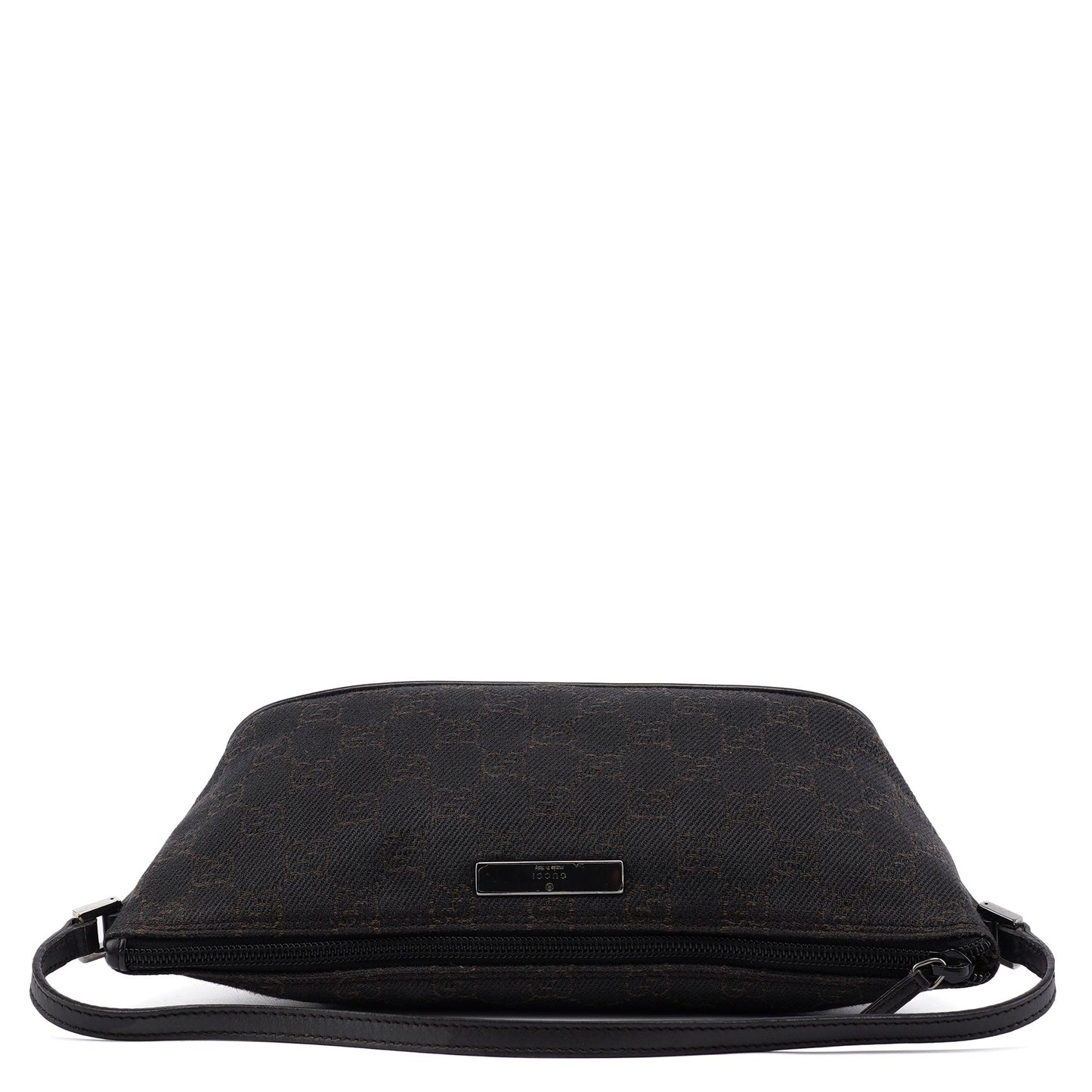 07198 Brown GG Boat Pochette