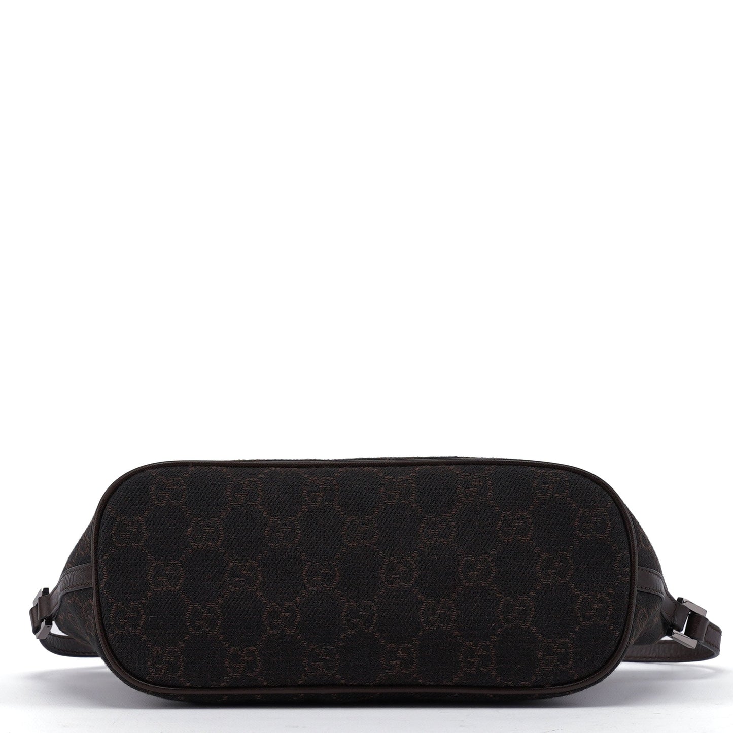 07198 Brown GG Boat Pochette
